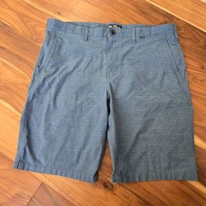 Hurley Blue Grey Shorts Size 36